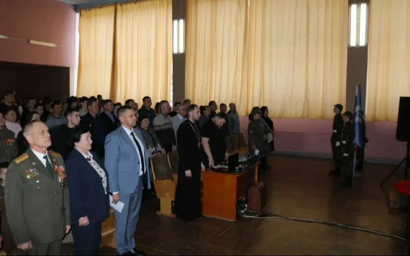 Митинг-концерт «Место подвига — Афганистан»