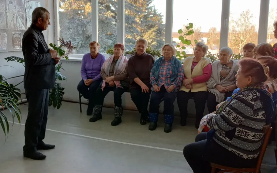 15 декабря 2025 года прошла встреча с жителями села Лопатино о соблюдении правил пожарной безопасности