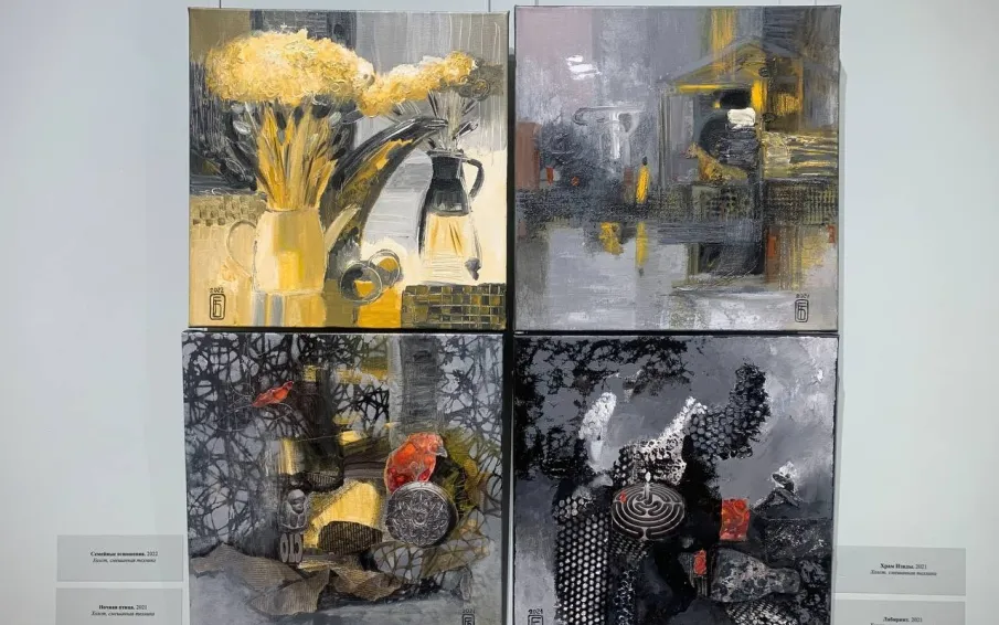 В Нижегородском художественном музее открылась юбилейная выставка Елены Березиной «Про-явления»