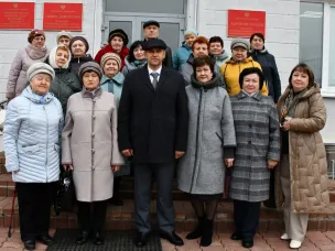 Заседание Совета старейшин, которое проходило в МАОУ "Крутомайданская основная общеобразовательная школа"