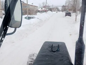 Расчистка дорог в населенных пунктах