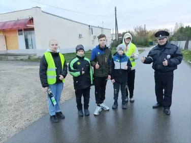 Сотрудники Перевозской Госавтоинспекции провели акцию «Береги пешехода!»