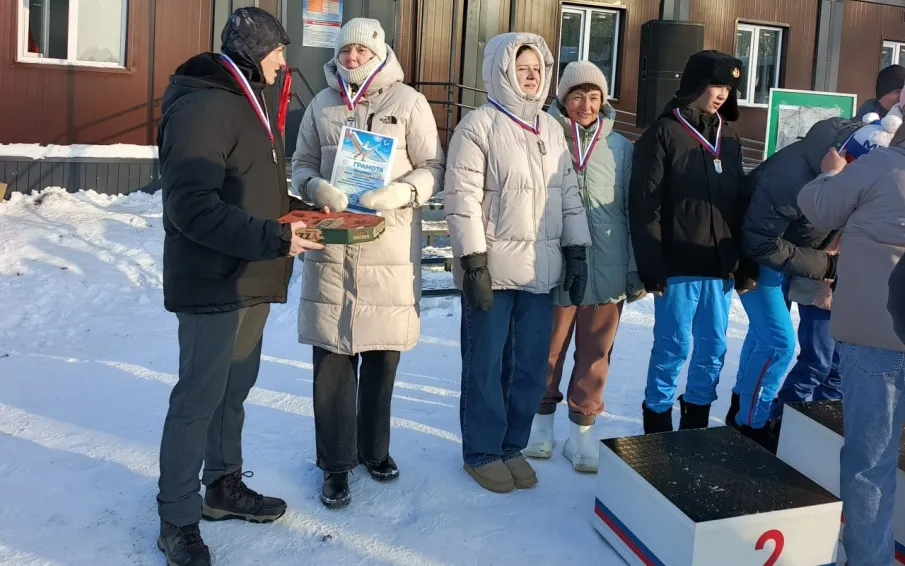 Участие Круто-Майданского территориального отдела в соревнованиях по биатлону 24 января 2026 года