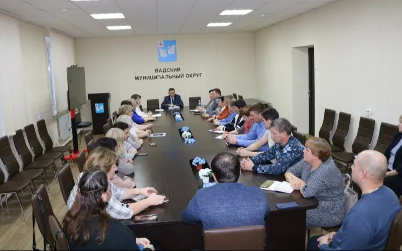Встреча с руководителями образовательных организаций Вадского муниципального округа