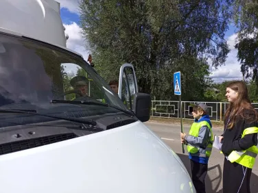 Акция Пешеход на переход Перевоз
