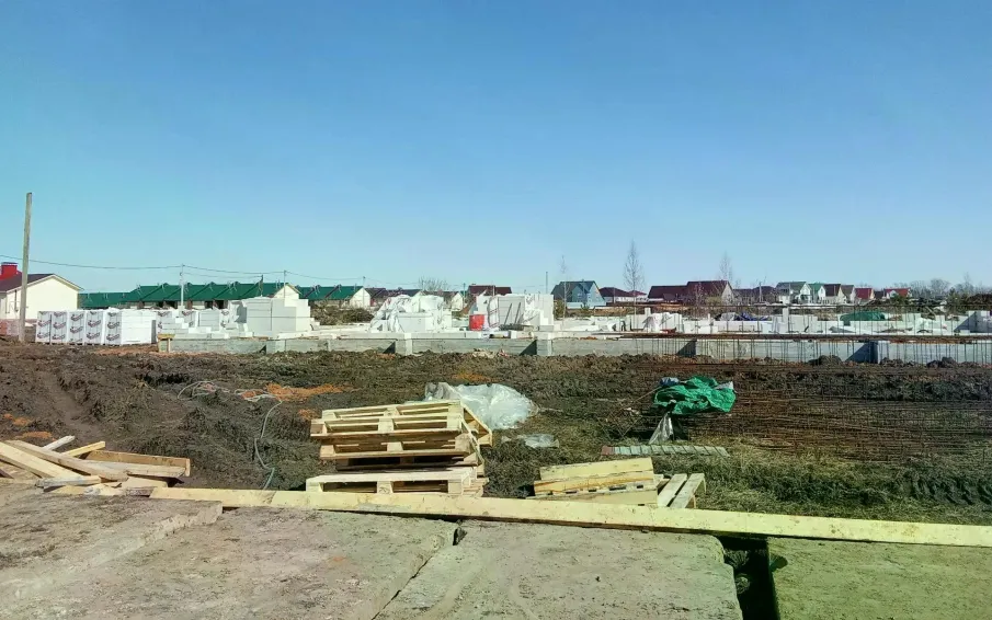 Вновь посетил строительную площадку на ул.Подводника Горбунова с Вад