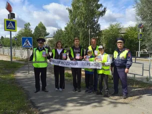 На Ваду Госавтоинспекторы провели профилактическую акцию «Пешеходный переход»