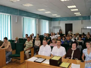 В актовом зале администрации округа прошли торжественные поздравления