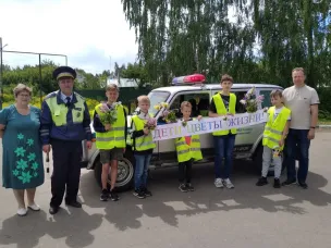 На Ваду дорожные полицейские провели акцию по профилактике детского дорожно-транспортного травматизма