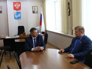 Наш округ посетил депутат Законодательного Собрания Нижегородской области Мелин Андрей Викторович