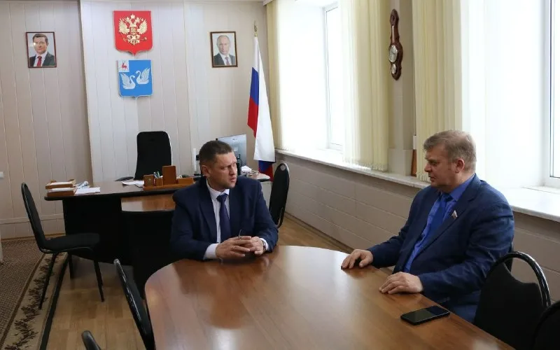 Наш округ посетил депутат Законодательного Собрания Нижегородской области Мелин Андрей Викторович