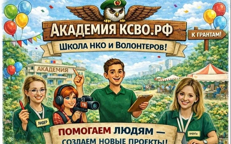 Нижегородские НКО и волонтерские группы, реализующие проекты по поддержке ветеранов СВО, приглашаются на обучение в «Академии КСВО РФ»