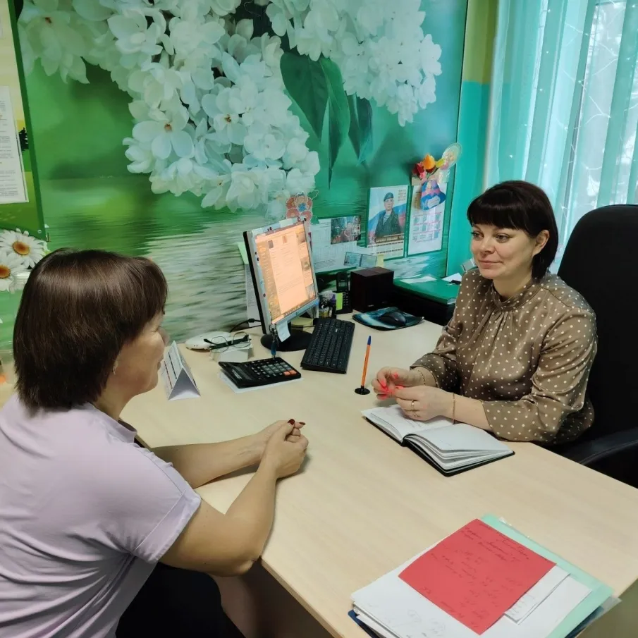 Личный приём депутат Совета депутатов Вадского муниципального округа  Сахаровой Е.В.