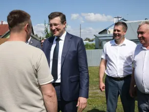 Глеб Никитин встретился с семьей участника СВО – жителя Большемурашкинского округа