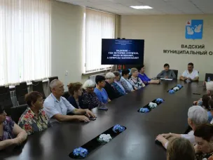 Расширенное заседании Совета старейшин Вадского муниципального округа
