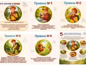 Петя Лентяев расскажет о безопасности в походе