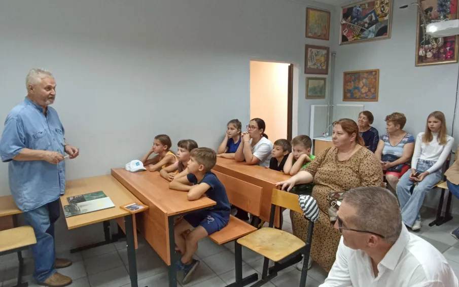 ВСТРЕЧА С НАРОДНЫМ ХУДОЖНИКОМ