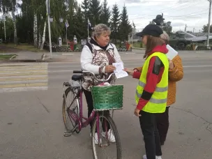 На Ваду Юидовцы призвали велосипедистов соблюдать ПДД