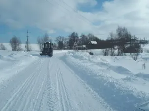 Расчистка дорог от снега