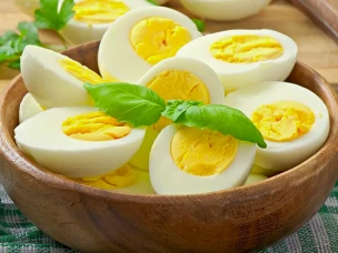 Продукты для иммунитета: яйца.