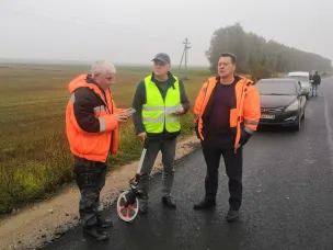 Подъезд к одному из сел в Вадском районе Нижегородской области отремонтировали по нацпроекту после обращения жителей