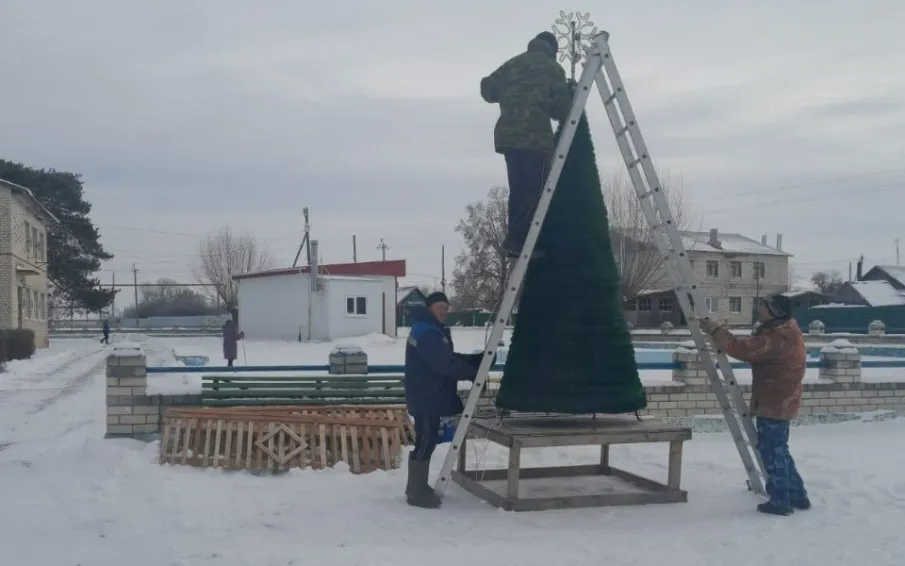 Праздничное оформление населённых пунктов