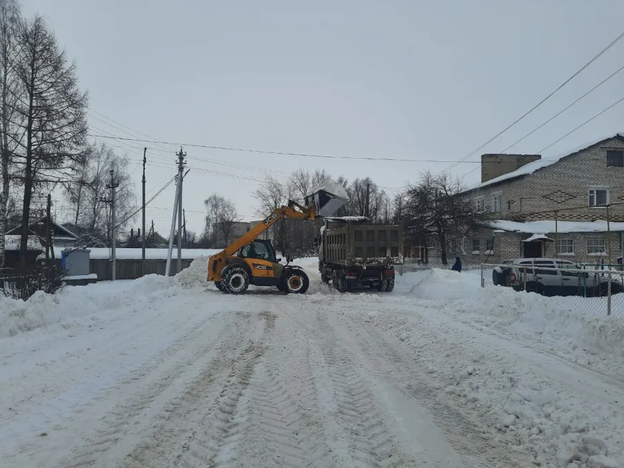 Вывоз снега