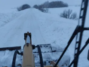 Расчистка дорог в населённых пунктах