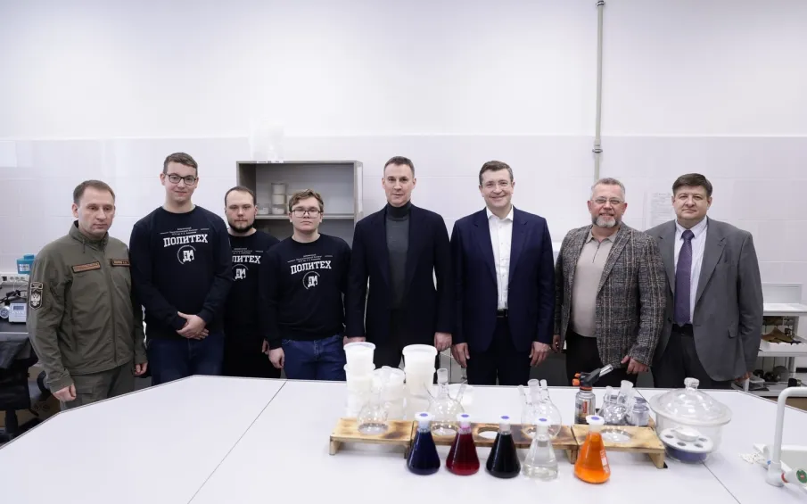 Дмитрий Патрушев и Глеб Никитин оценили работу первого в Нижегородской области экопромышленного парка