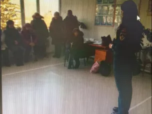 Профилактическая беседа с пенсионерами.