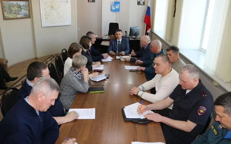 Всероссийские командно-штабные учения по борьбе с паводками и лесными пожарами на территории Вадского муниципального округа