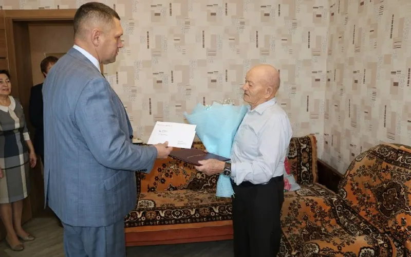 Поздравление долгожителей нашего округа