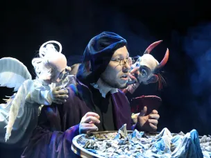 В Нижегородском театре кукол состоялась премьера спектакля для взрослых «Доктор Фауст»