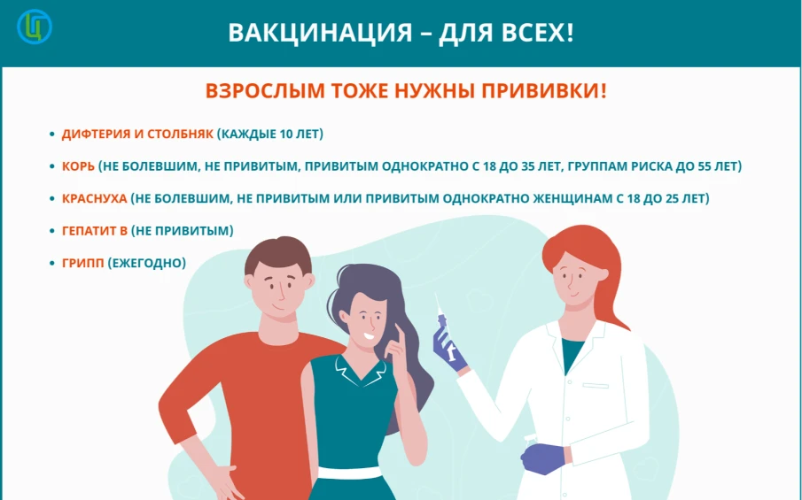 Всемирная неделя иммунизации пройдет под лозунгом «Вакцины приносят результат - для каждого поколения»