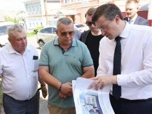 Глеб Никитин в ходе рабочей поездки обсудил вопросы подготовки к празднованию 650-летия рабочего поселка Большое Мурашкино