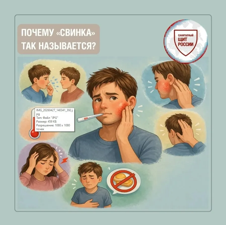 Заболевание Свинка