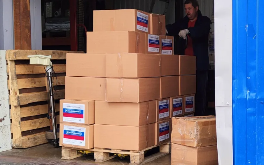 Двадцатый гуманитарный конвой отправился из Нижегородской области в рамках акции «Все для Победы»