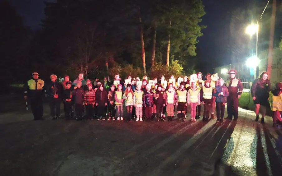 В Вадском районе полицейские приняли участие в танцевальном флешмобе