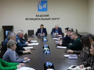 Заседание комиссии по предупреждению и ликвидации чрезвычайных ситуаций и обеспечению пожарной безопасности