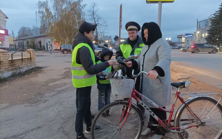 На Ваду и в Перевозе активисты приняли участие в акции «Береги пешехода»
